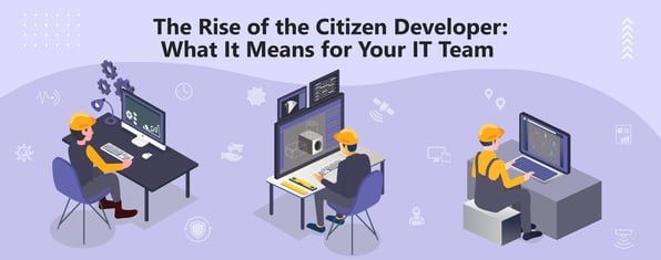 Citizen Developers across different industry using a low code platform to build robust and scalable applications